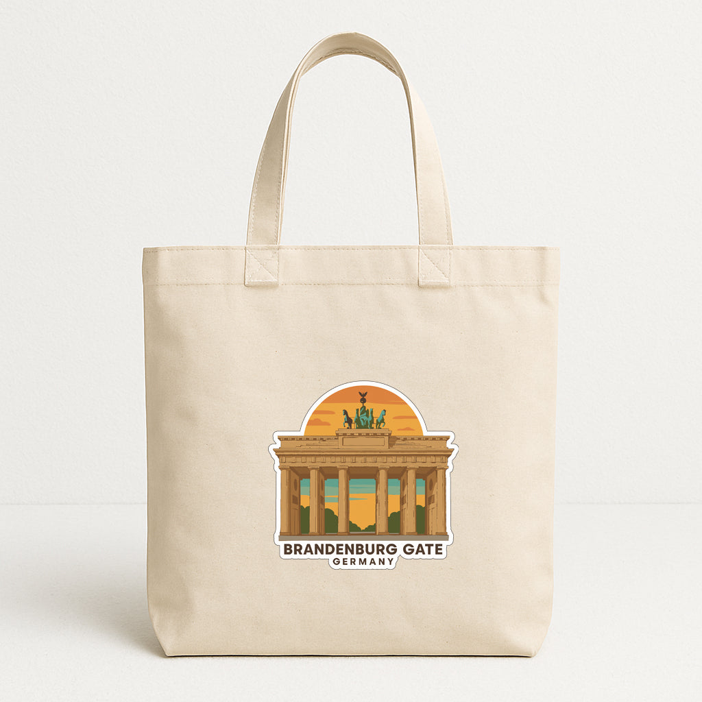 Brandenburg Gate Germany Iron On Heat Transfer Vinyl HTV Die-Cut Symbolic