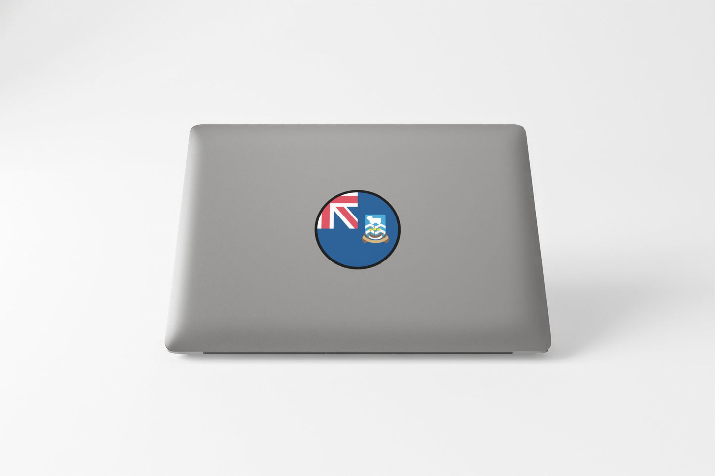 Falkland Islands Flag Circle Sticker Decal