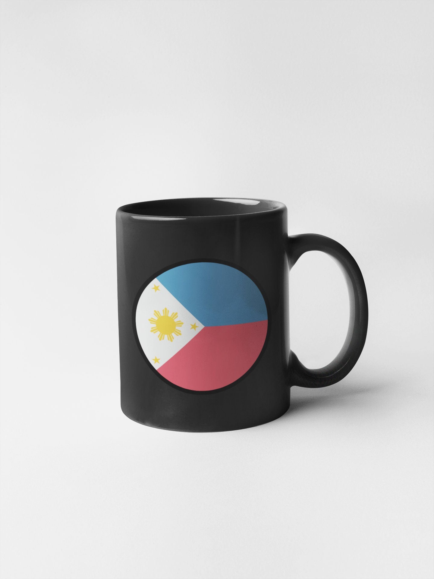 Philippines Flag Circle Sticker Decal