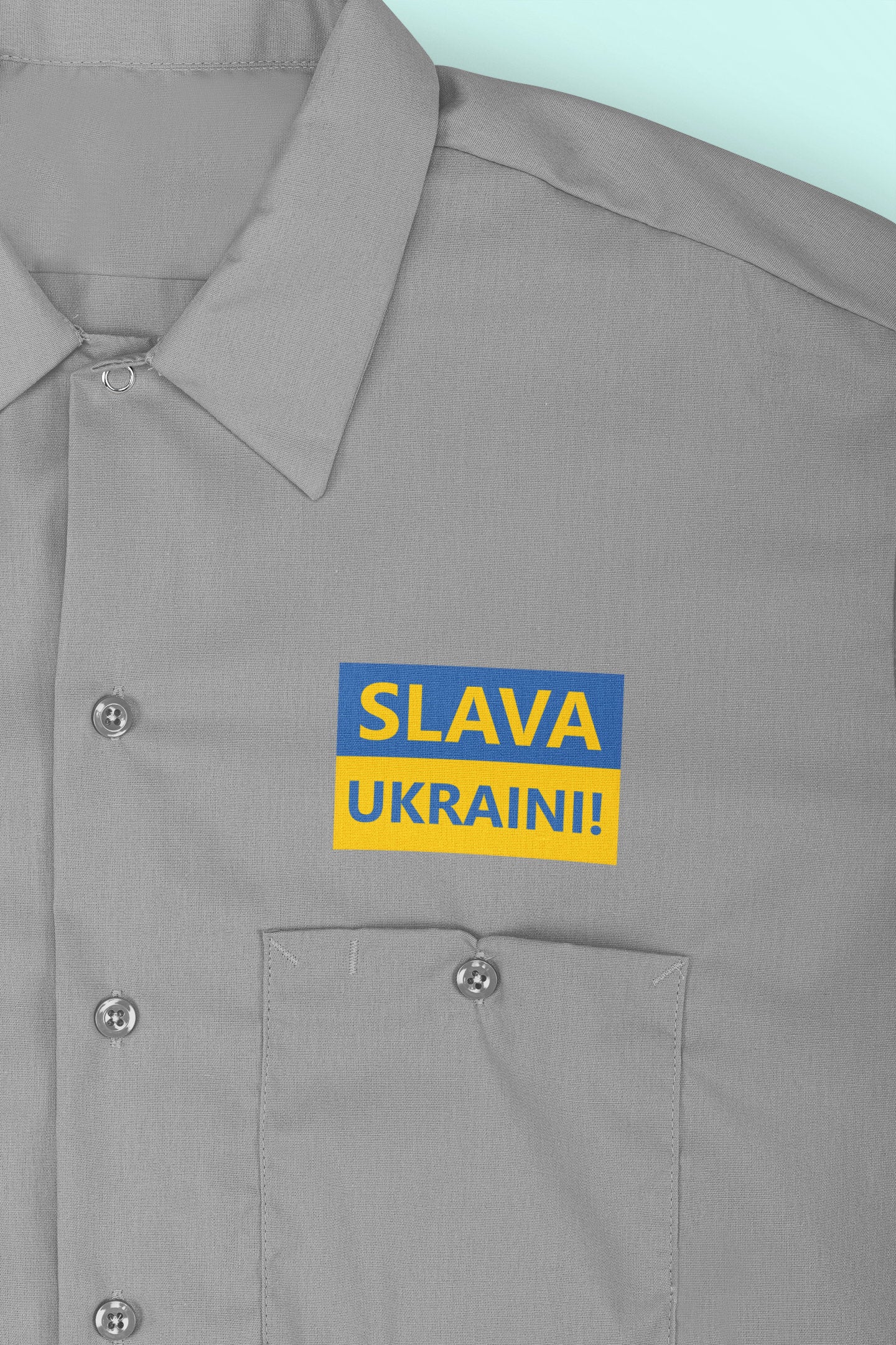 Slava Ukraini! Iron On Heat Transfer Vinyl HTV Volodymyr Zelensky Glory to Ukraine I Stand with Ukraine Russia Invasion Anti War