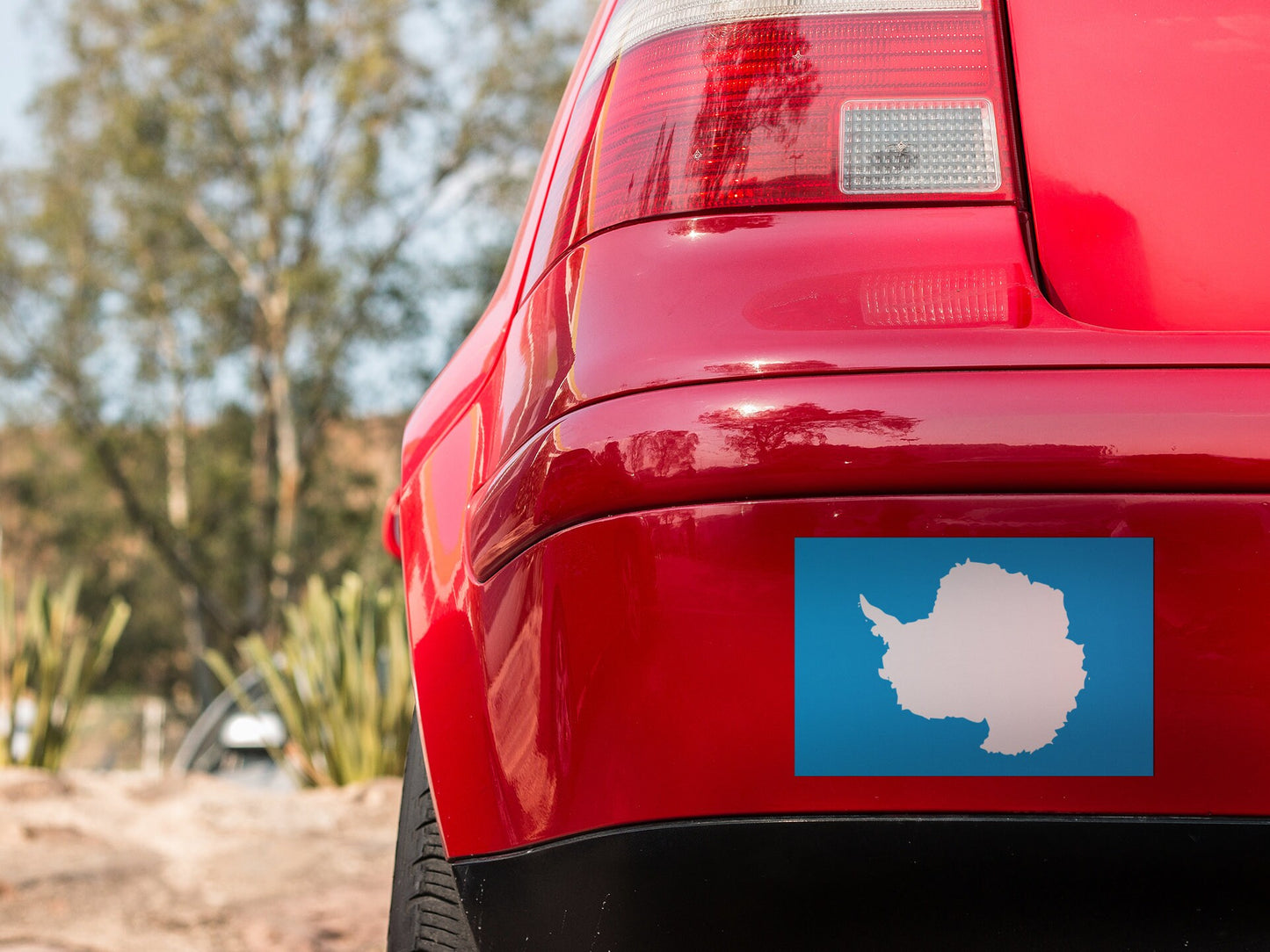 Antarctica Flag Sticker Decal