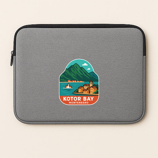 Kotor Bay Montenegro Iron On Heat Transfer Vinyl HTV Die-Cut Symbolic Landmark