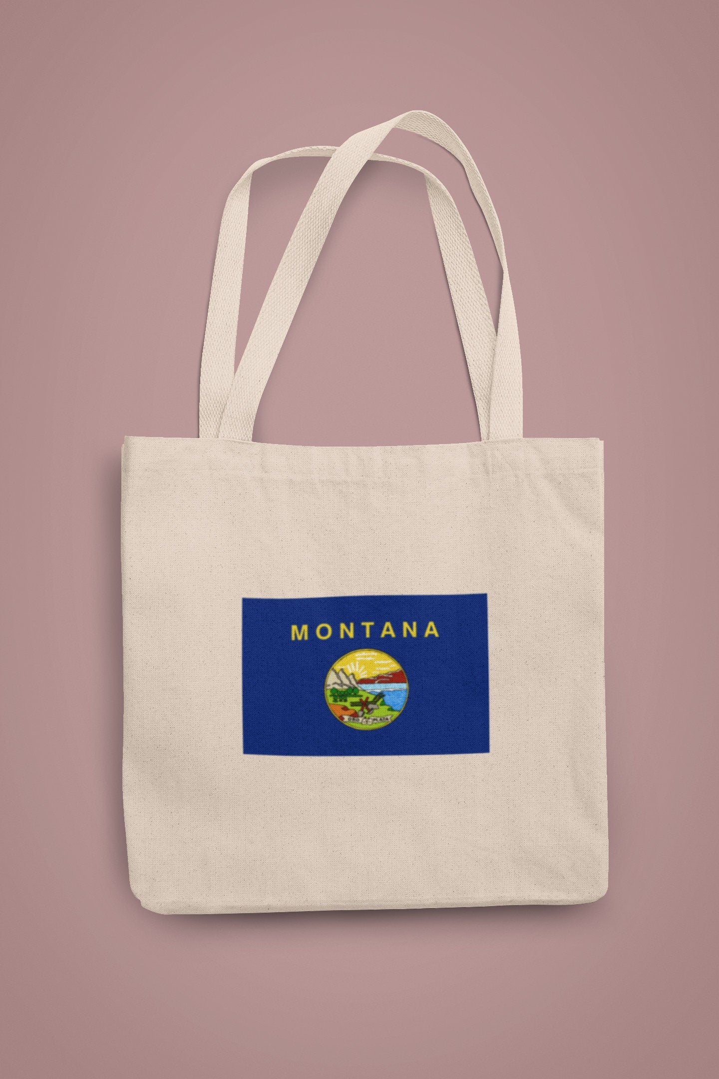 State of Montana Flag Iron On Heat Transfer Vinyl HTV  Montana State  Helena  The Treasure State  Big Sky Country  The Last Best Place
