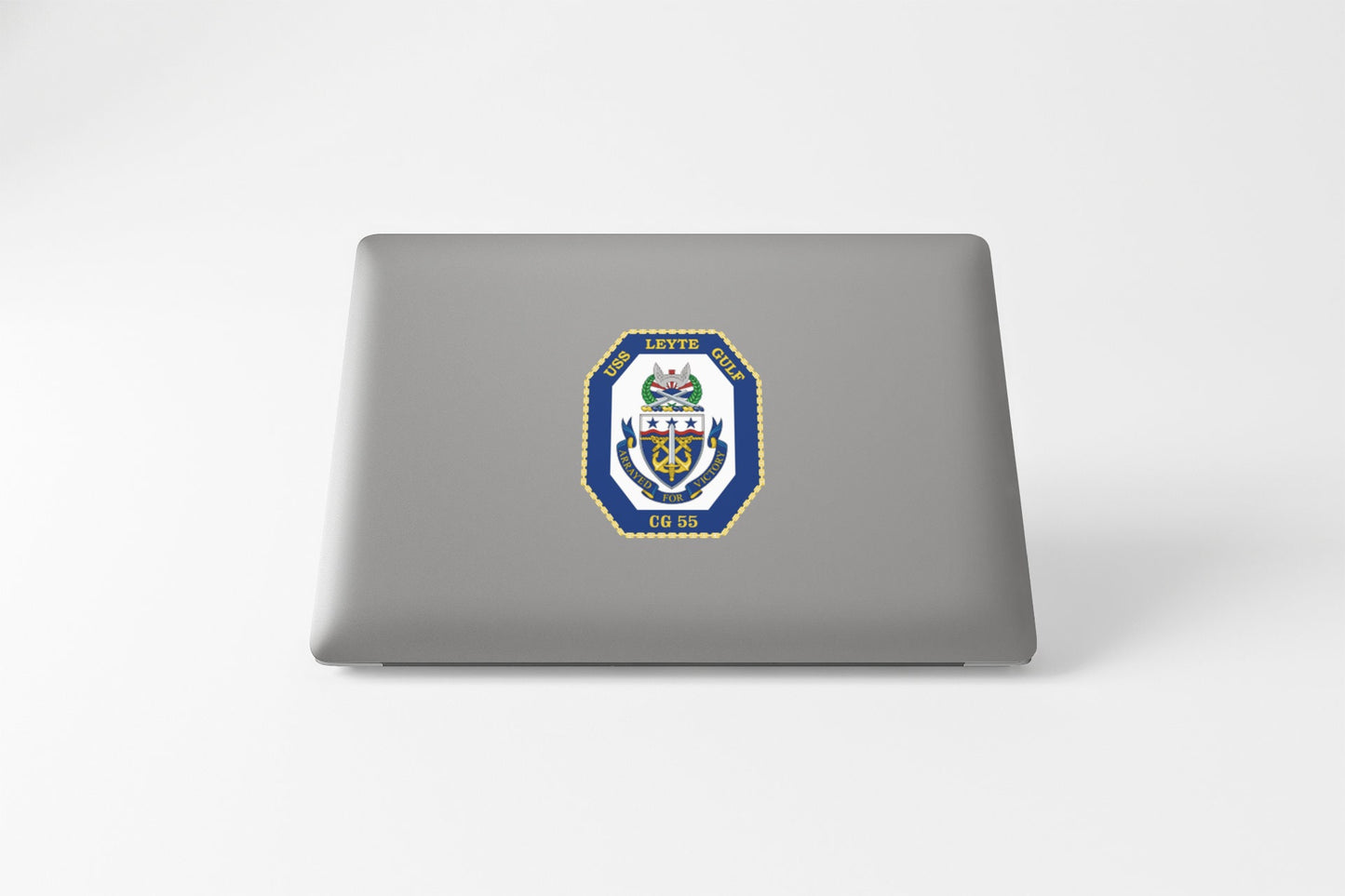 USS Leyte Gulf CG-55 Badge Sticker Decal Ticonderoga Class Cruiser Car Sticker Bumper Sticker for Car Emblem