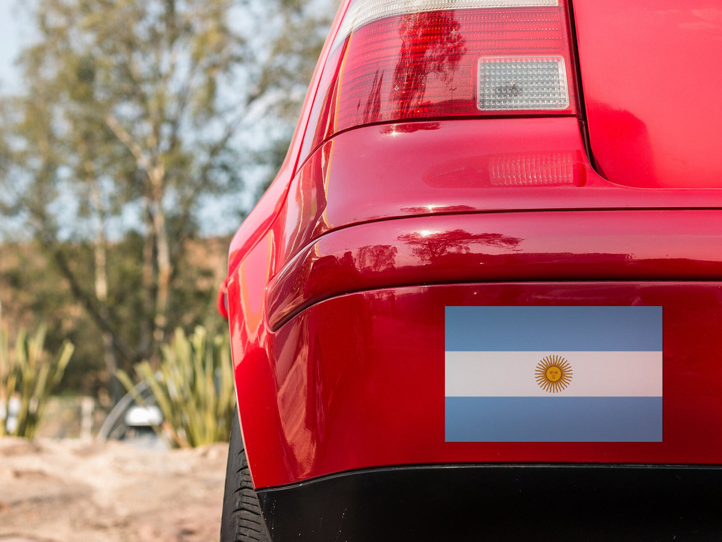 Argentina Flag Sticker Decal / Buenos Aires / En unión y libertad / Argentine Argentinian