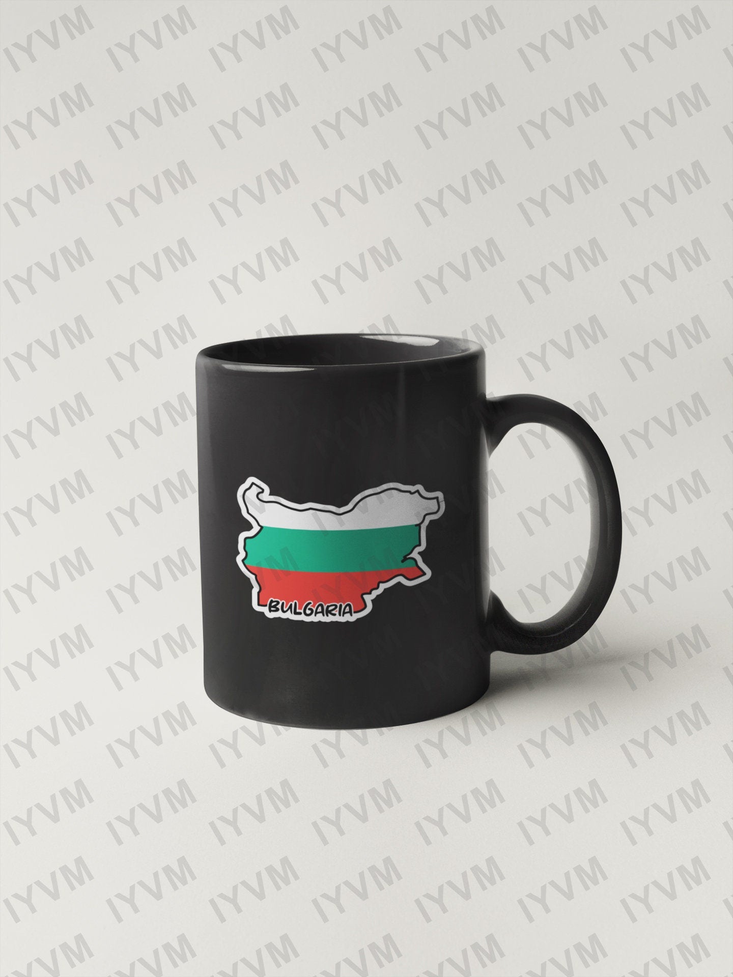 Bulgaria Map Flag Sticker Decal / Sofia / Republic of Bulgaria / Съединението прави силата / Bulgarian
