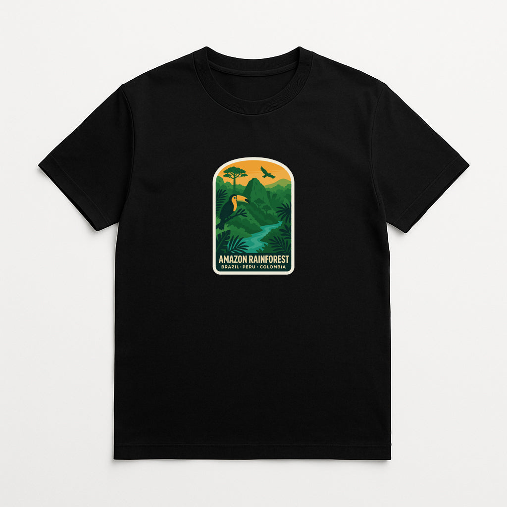 Amazon Rainforest Brazil Iron On Heat Transfer Vinyl HTV Symbolic Peru Colombia