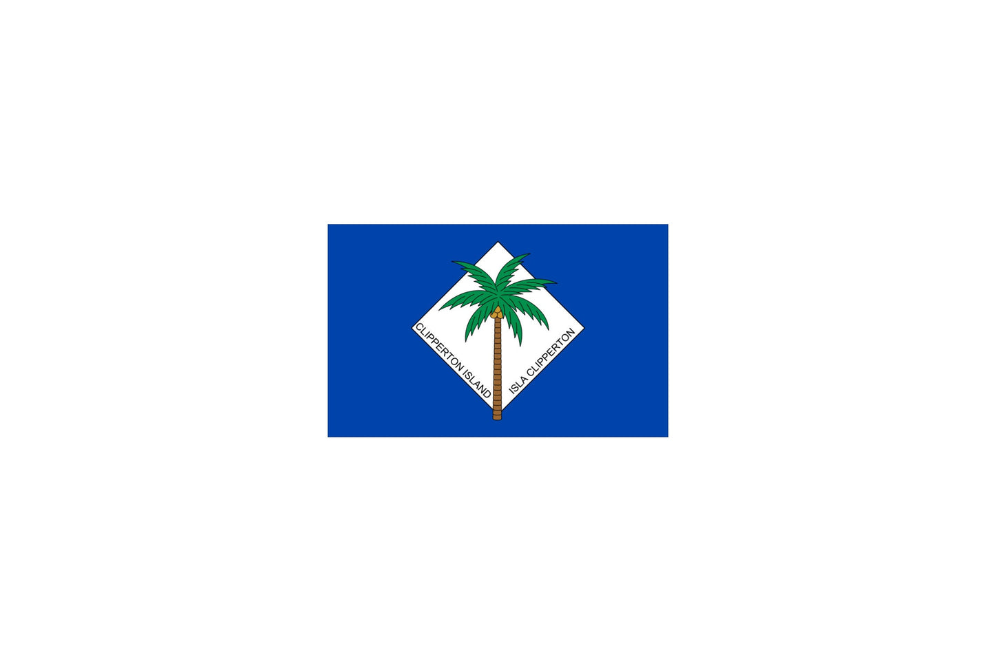 Clipperton Island Flag Sticker Decal