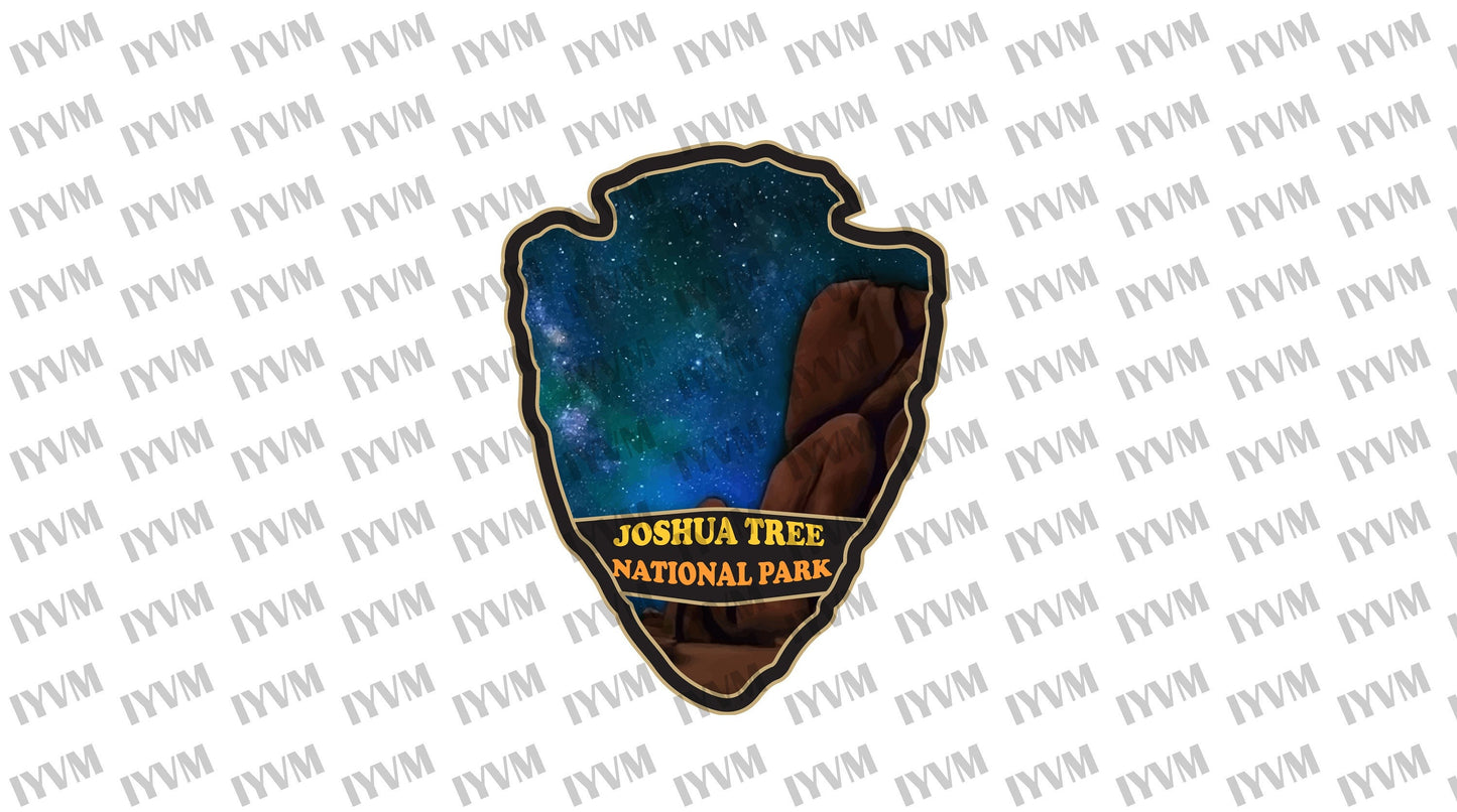 Joshua Tree National Park Sticker Decal - US National Parks Series