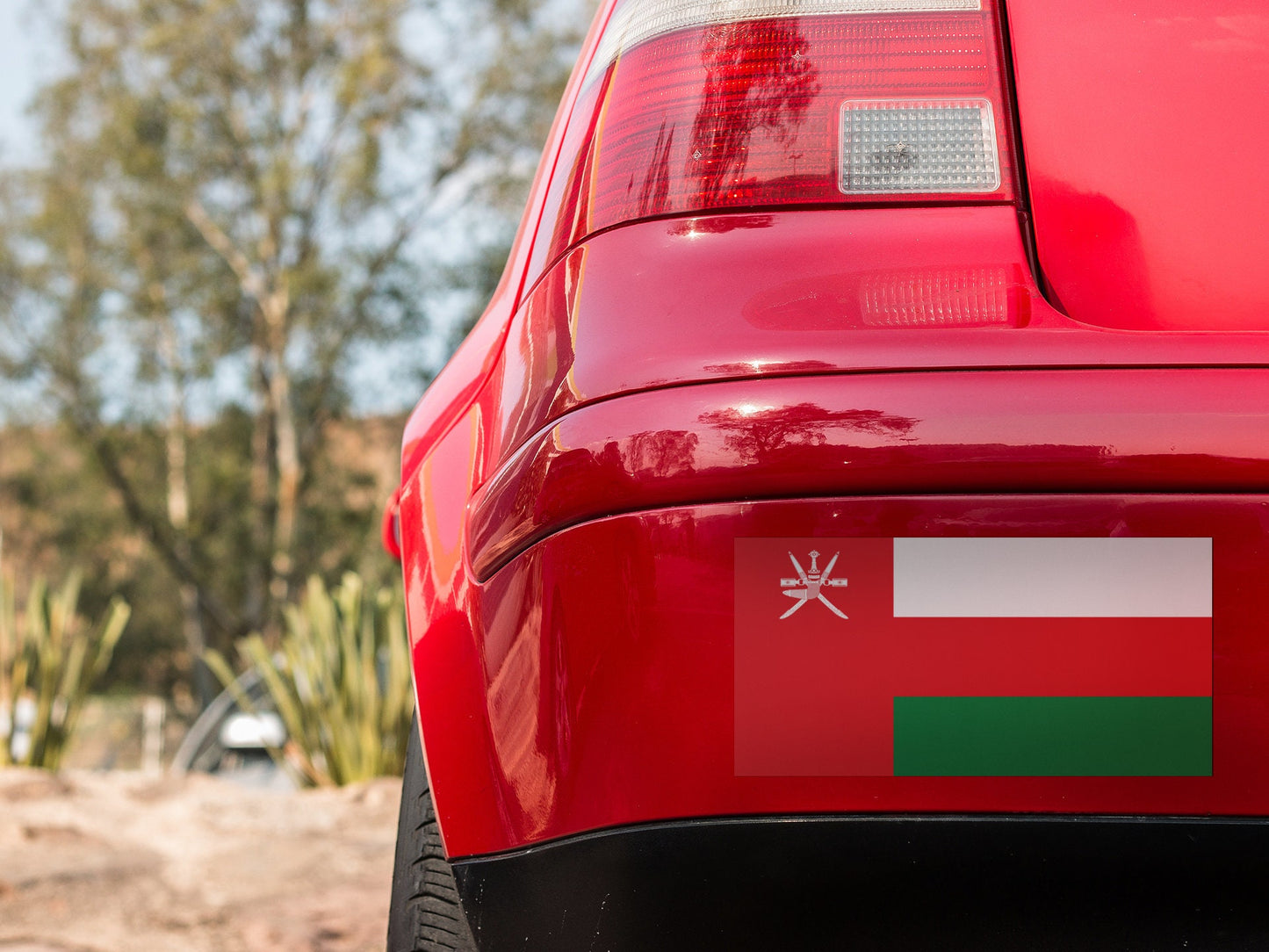 Oman Flag Sticker Decal