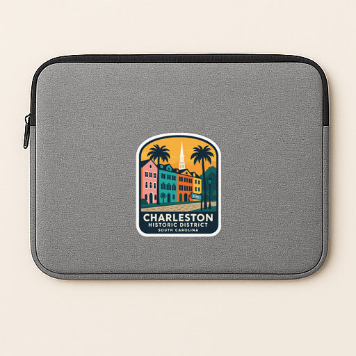 Charleston Historic District Iron On Heat Transfer Vinyl HTV Symbolic Landmark