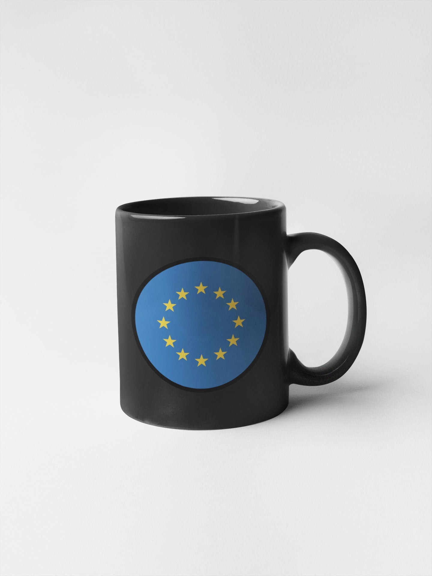 European Union Flag Circle Sticker Decal