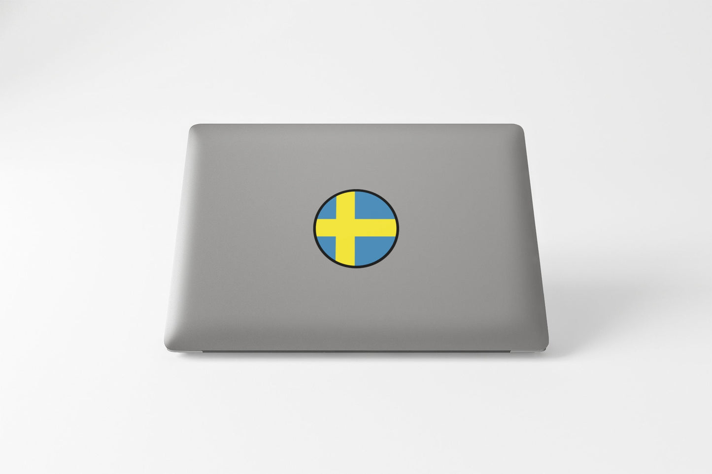 Sweden Flag Circle Sticker Decal