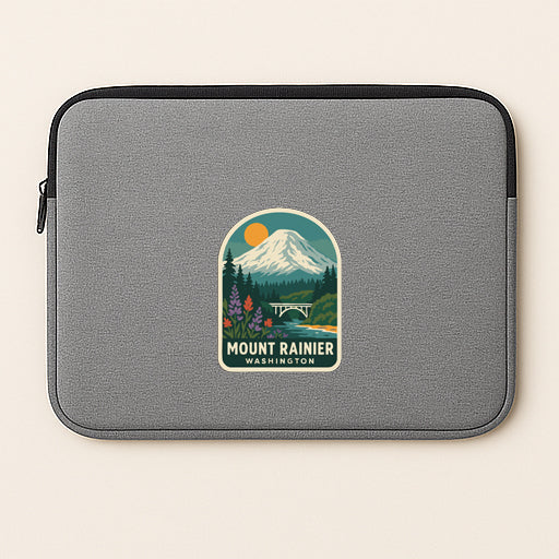 Mount Rainier Washington Iron On Heat Transfer Vinyl HTV Die-Cut Symbolic