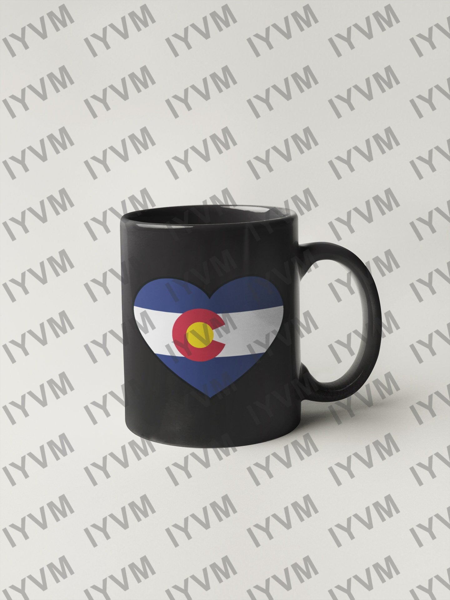 State of Colorado Flag Heart Sticker Decal  USA Colorado State  Denver  The Centennial State  Buffalo Plains State  Colorful Colorado /