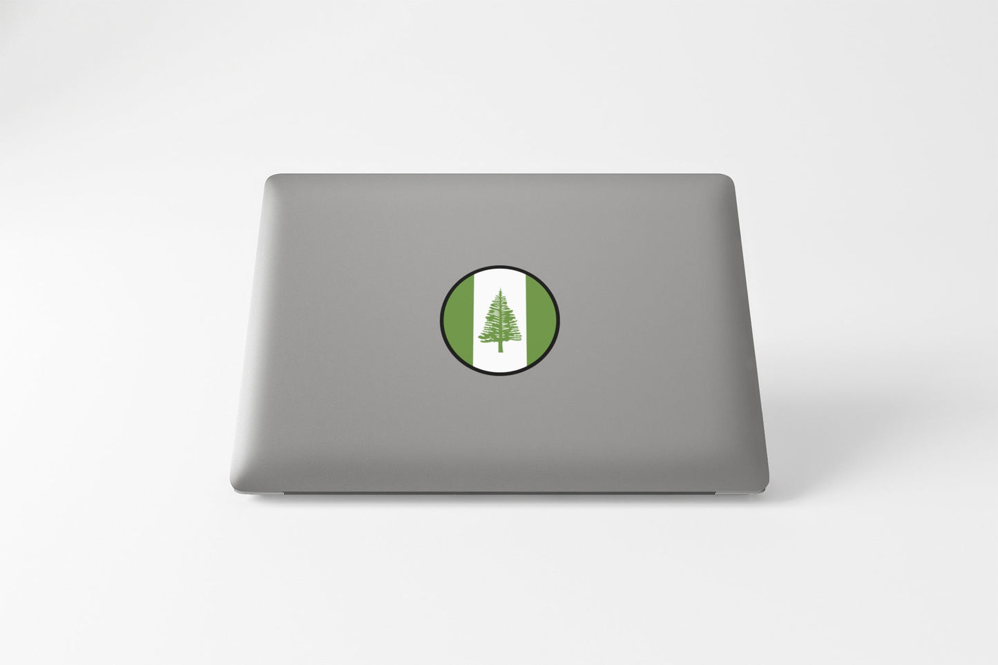 Norfolk Island Flag Circle Sticker Decal