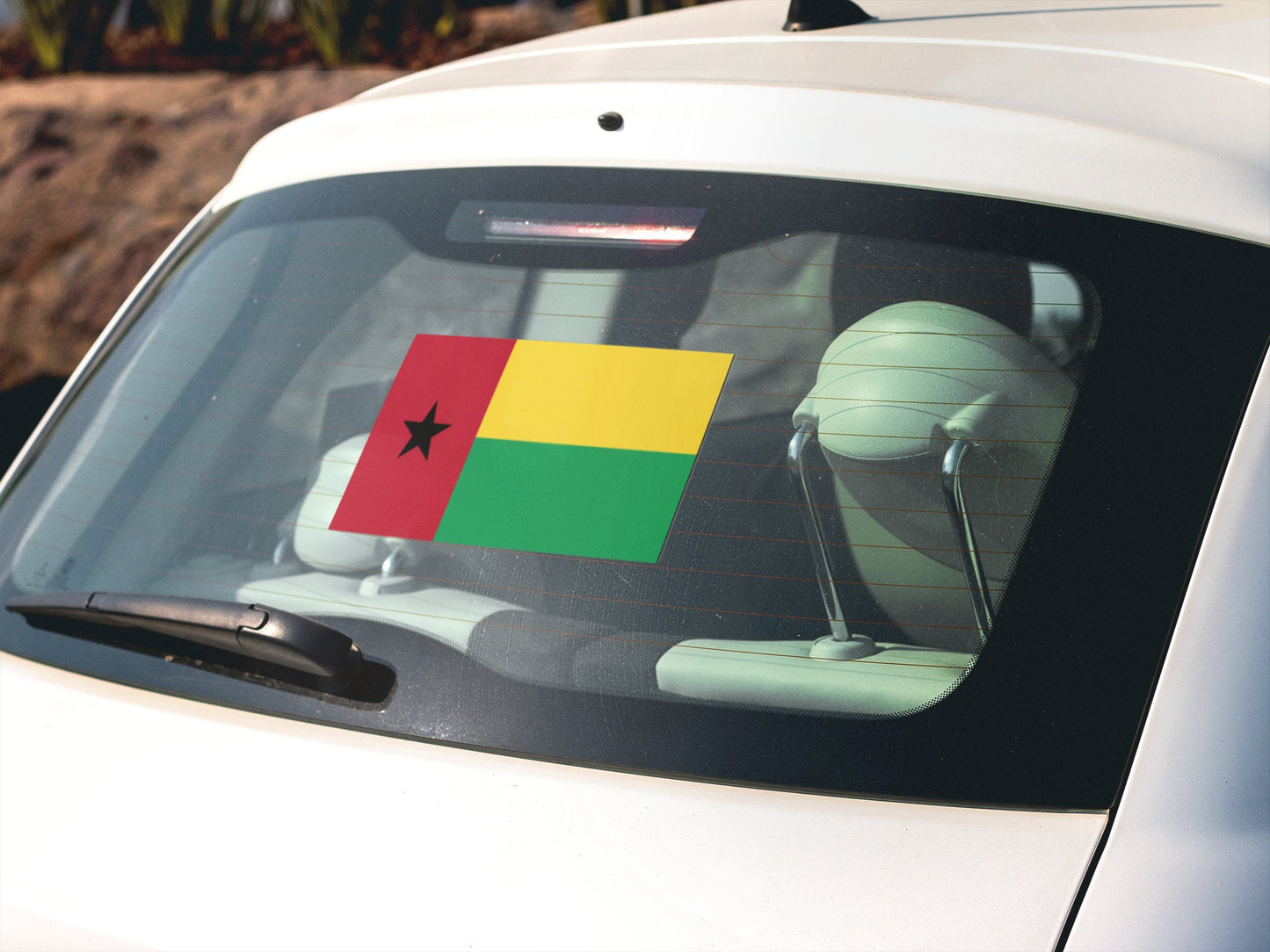 Guinea-Bissau Flag Sticker Decal