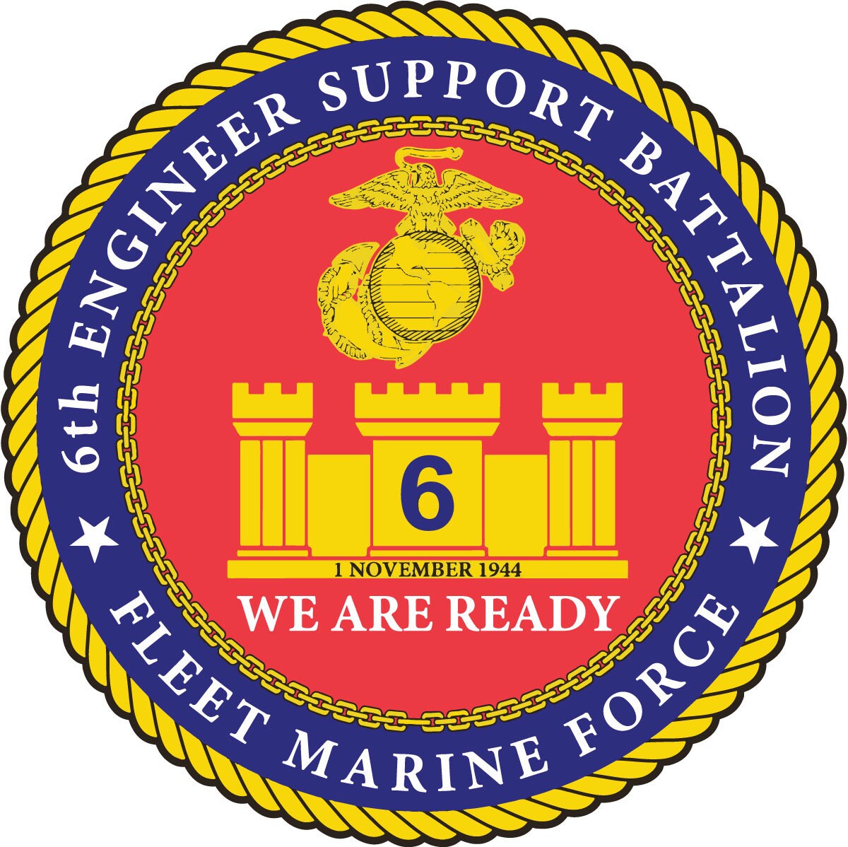 a seal with the words we are ready on it
