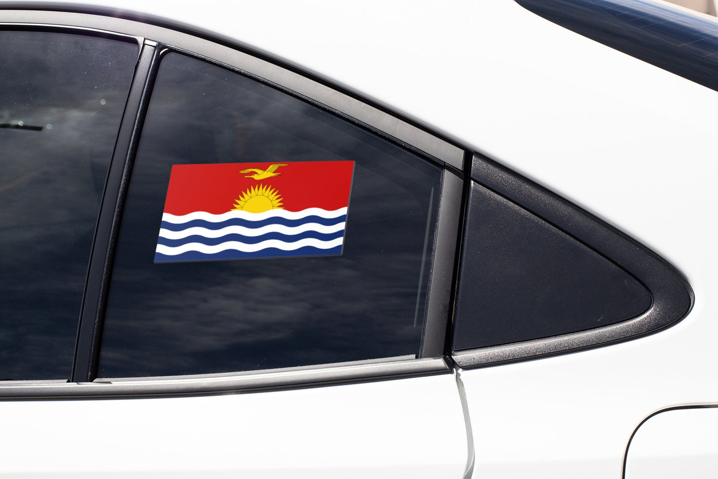 Kiribati Flag Sticker Decal
