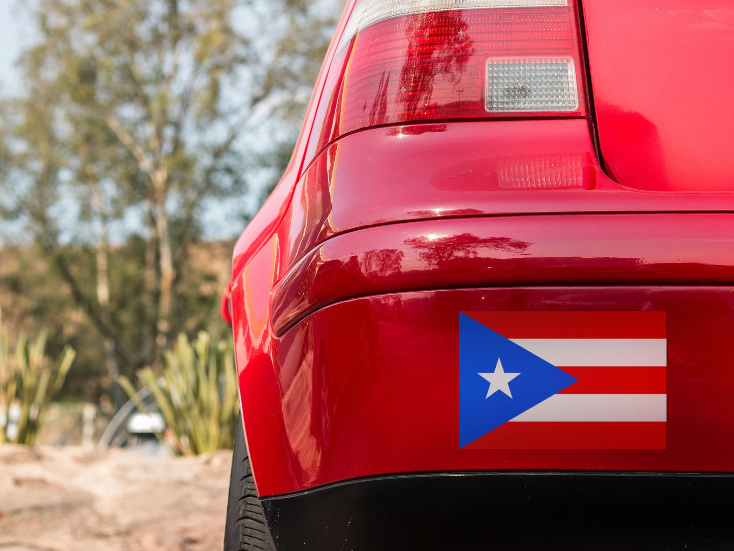 Puerto Rico Flag Sticker Decal