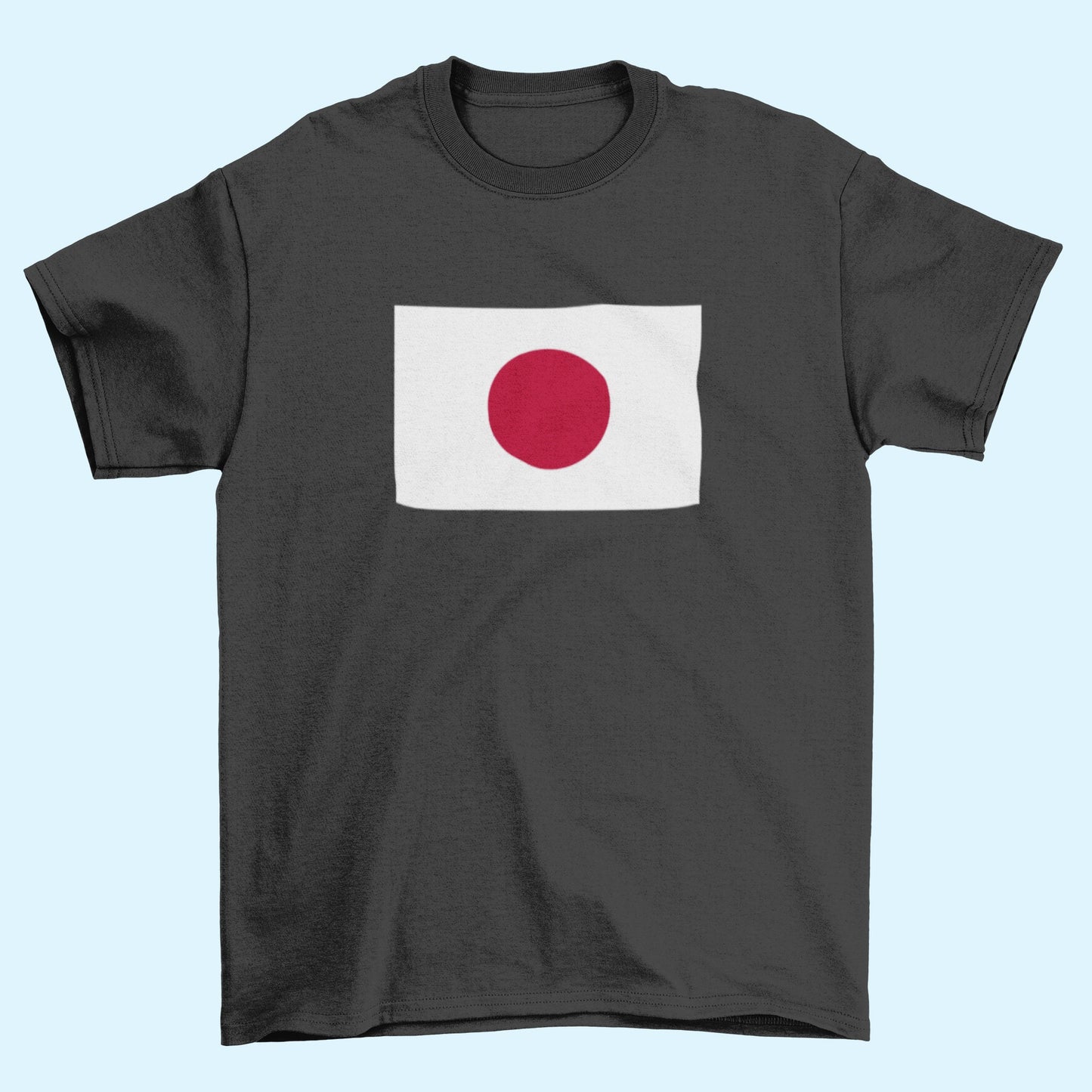 Japan Flag Iron On Heat Transfer Vinyl HTV / 日本国 / Japanese / Tokyo / Nippon
