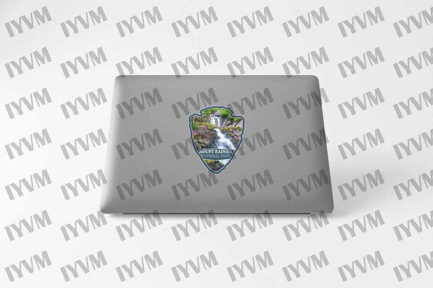 Mount Rainier National Park Sticker Decal - US National Parks Series