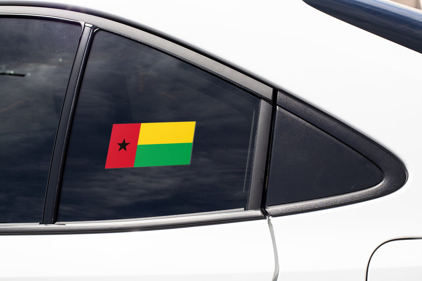 Guinea-Bissau Flag Sticker Decal