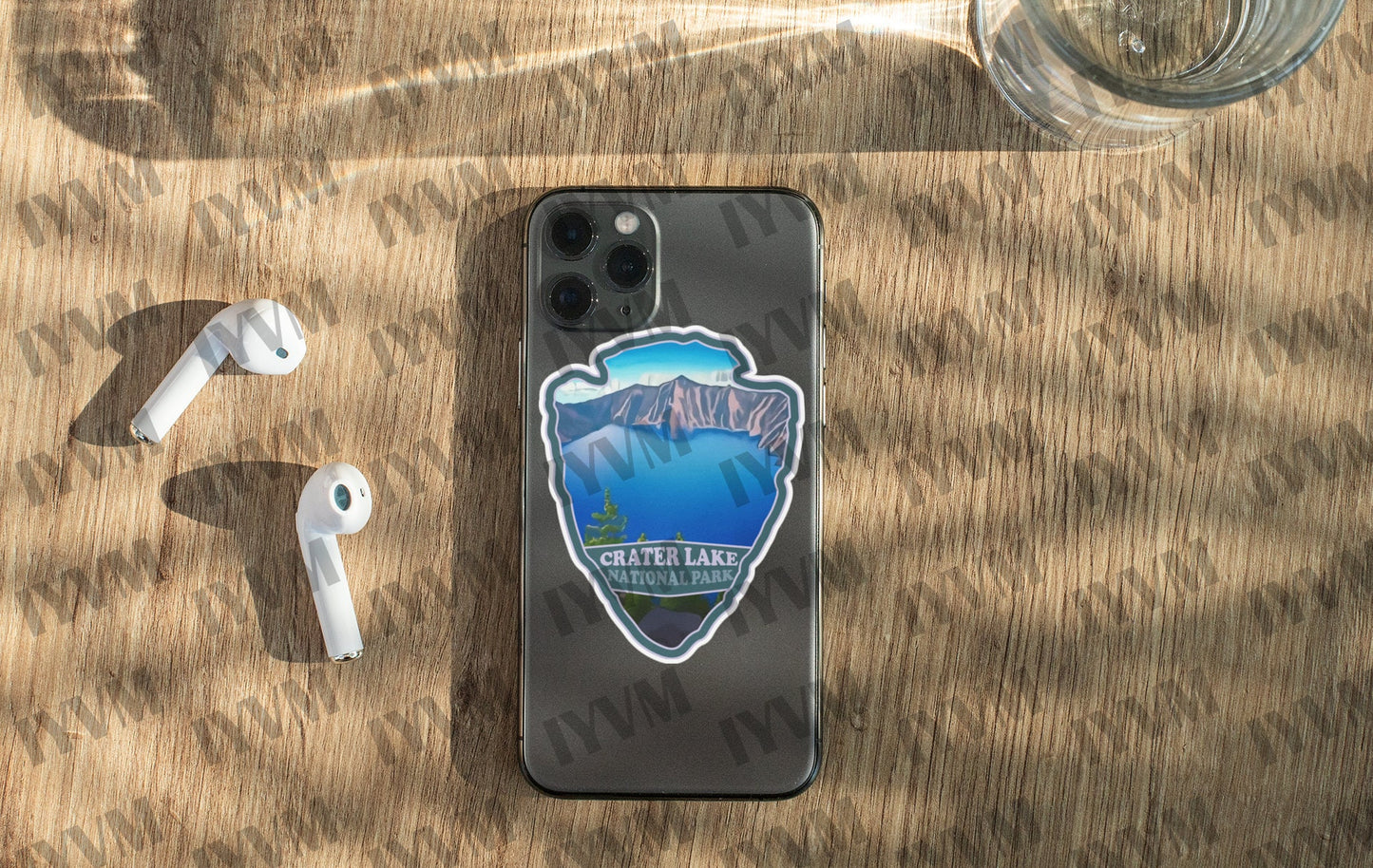 Crater Lake National Park Sticker Decal - US National Parks Series