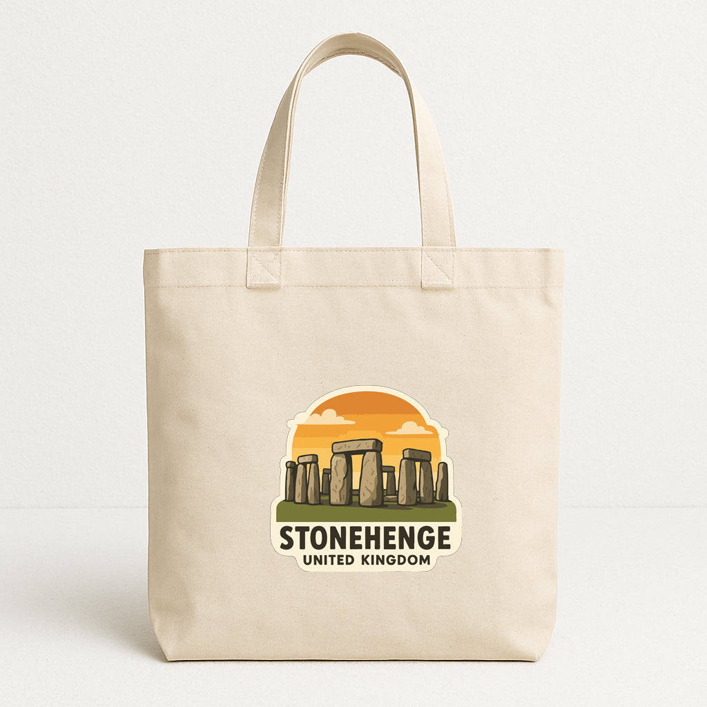 Stonehenge UK Iron On Heat Transfer Vinyl HTV Die-Cut Symbolic Landmark Design