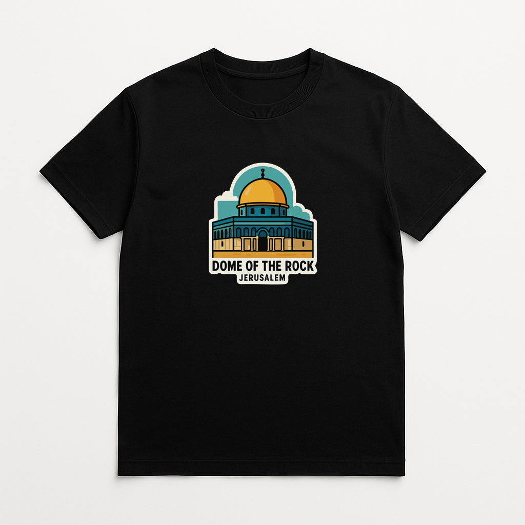Dome of the Rock Jerusalem Iron On Heat Transfer Vinyl HTV Die-Cut Symbolic