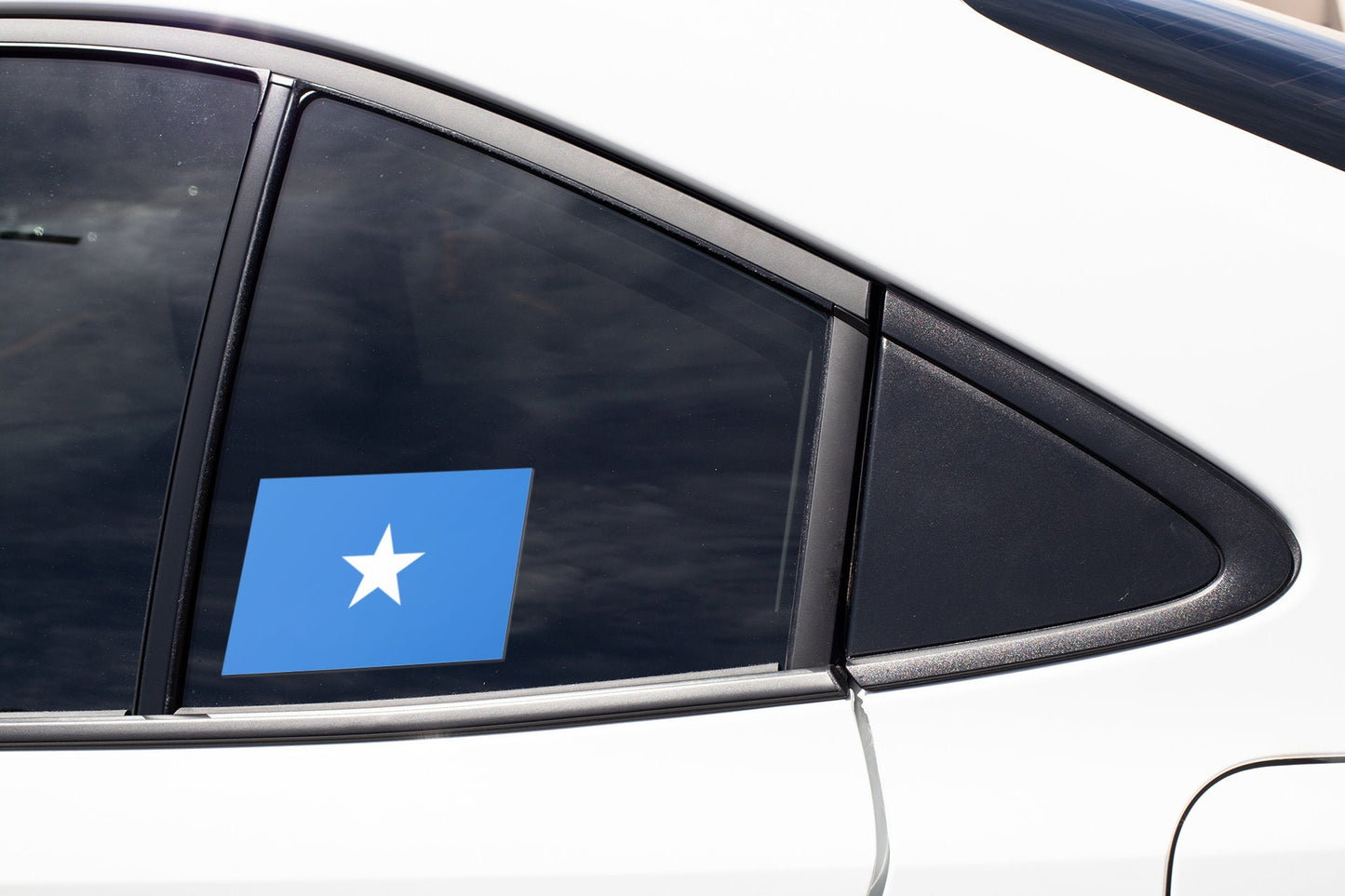 Somalia Flag Sticker Decal / Federal Republic of Somalia / Jamhuuriyadda Federaalka Soomaaliya / Mogadishu / Somali Somalian /