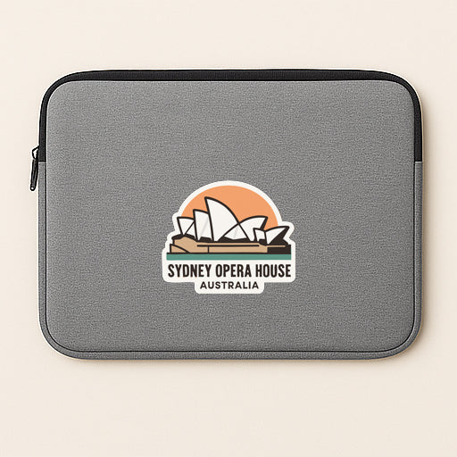 Sydney Opera House Australia Iron On Heat Transfer Vinyl HTV Die-Cut Symbolic