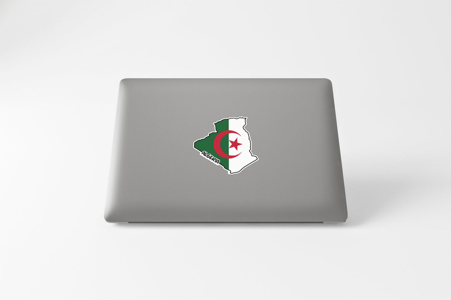 Algeria Map Flag Sticker Decal