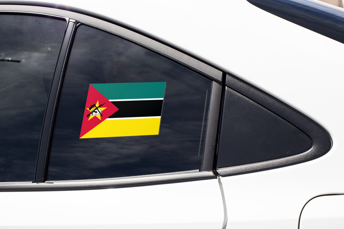 Mozambique Flag Sticker Decal