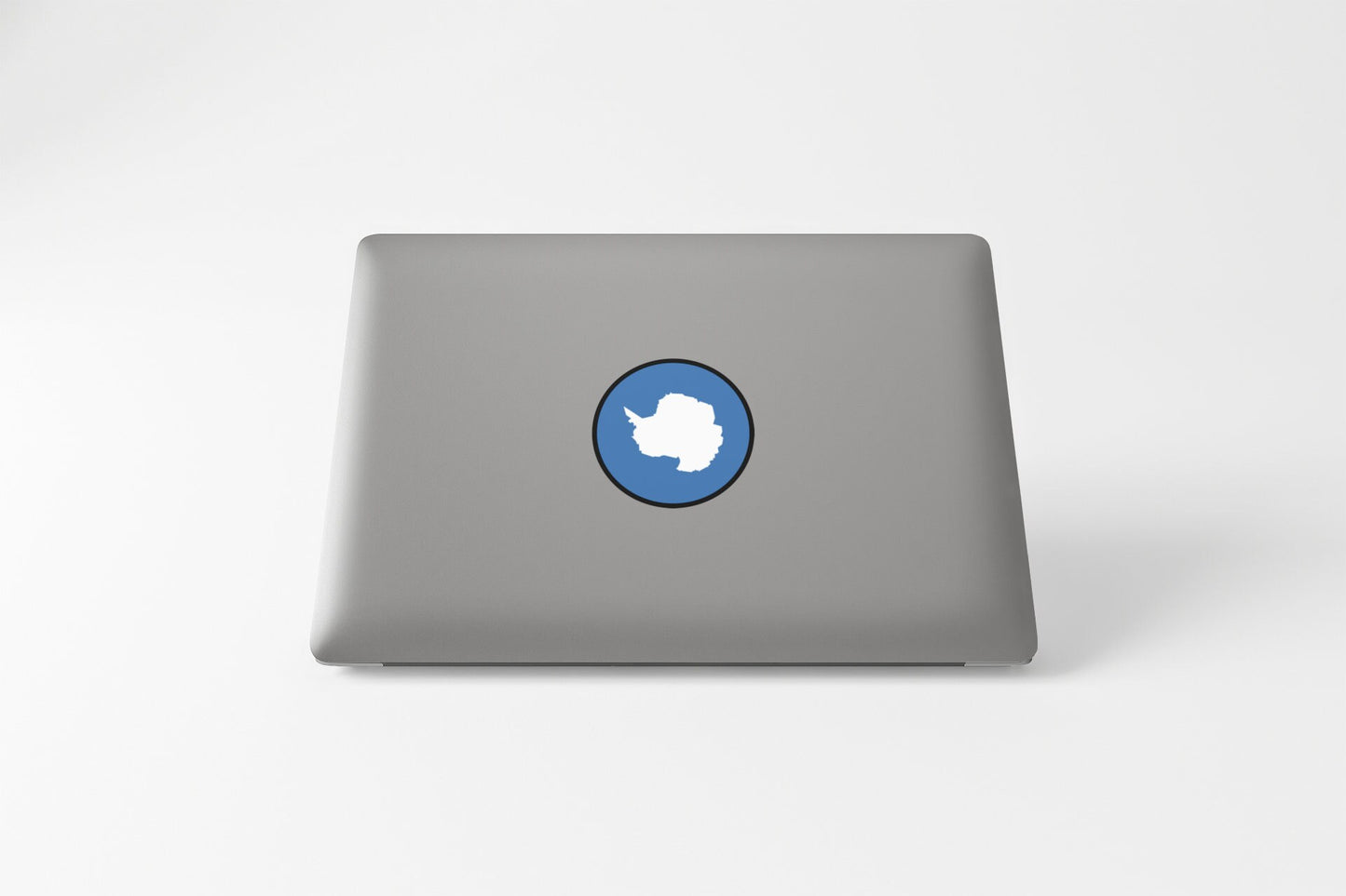 Antarctica Flag Circle Sticker Decal