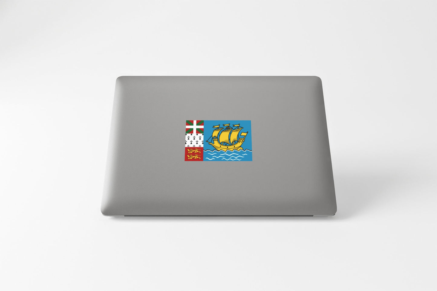 Saint-Pierre and Miquelon Flag Sticker Decal