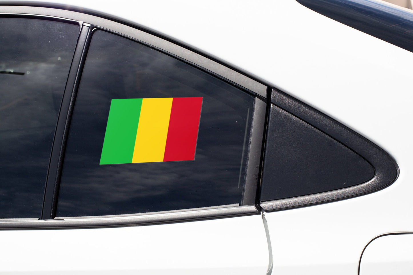 Mali Flag Sticker Decal