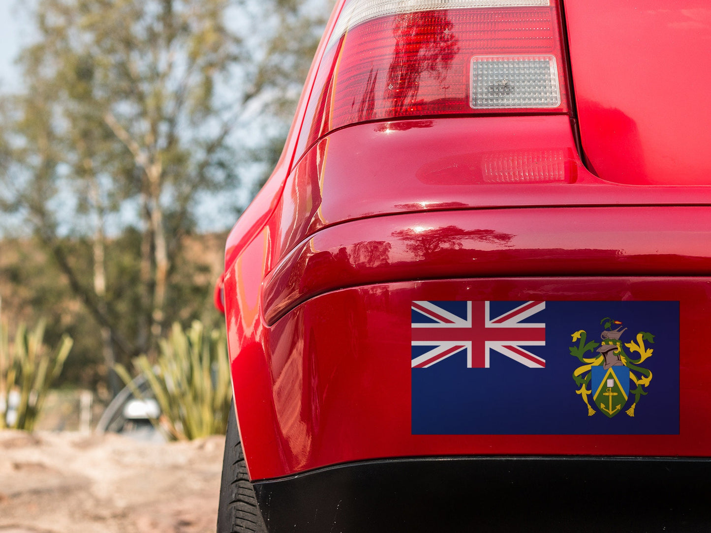 Pitcairn Islands Flag Sticker Decal