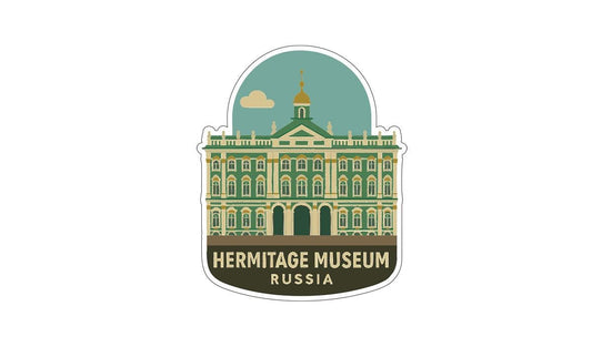 Hermitage Museum Russia Iron On Heat Transfer Vinyl HTV Die-Cut Symbolic