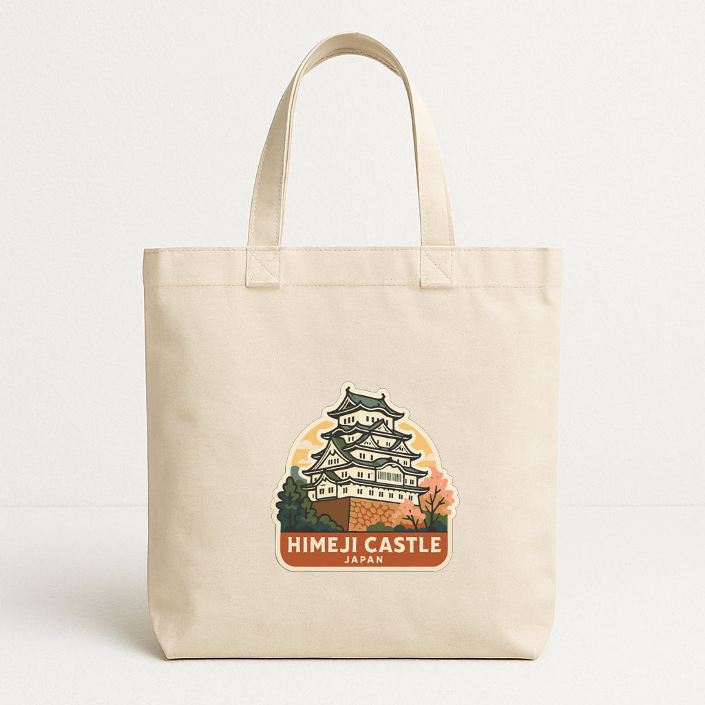 Himeji Castle Japan Iron On Heat Transfer Vinyl HTV Die-Cut Symbolic Landmark