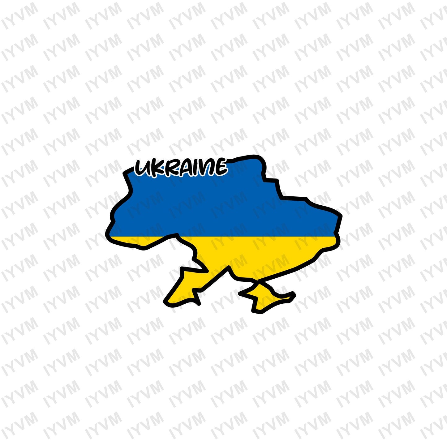 Ukraine Flag Slava Ukraini Iron On Heat Transfer Vinyl HTV Russia Invasion Anti War Say No to War Pray for Ukraine and Ukrainian World Peace