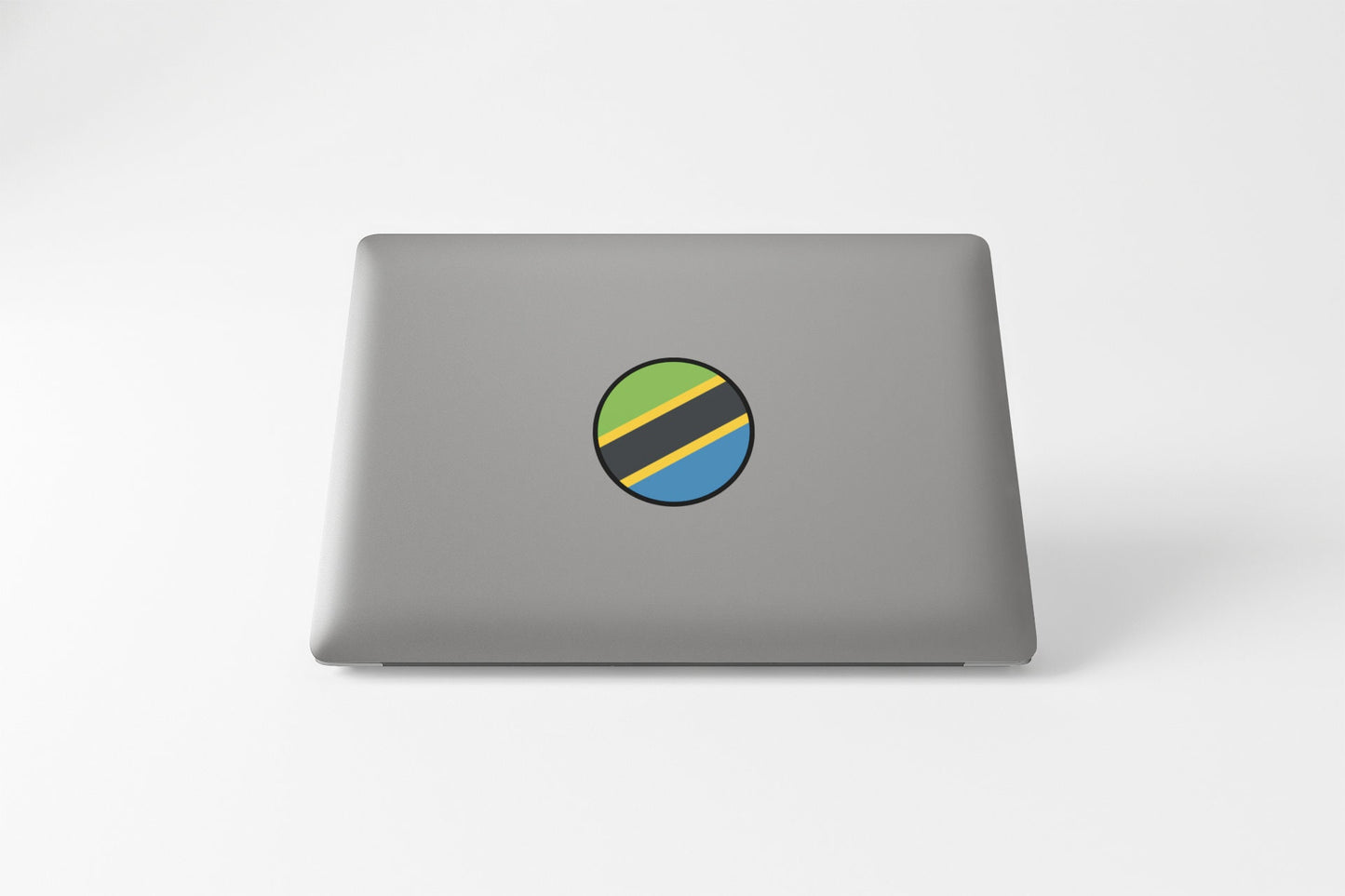 Tanzania Flag Circle Sticker Decal