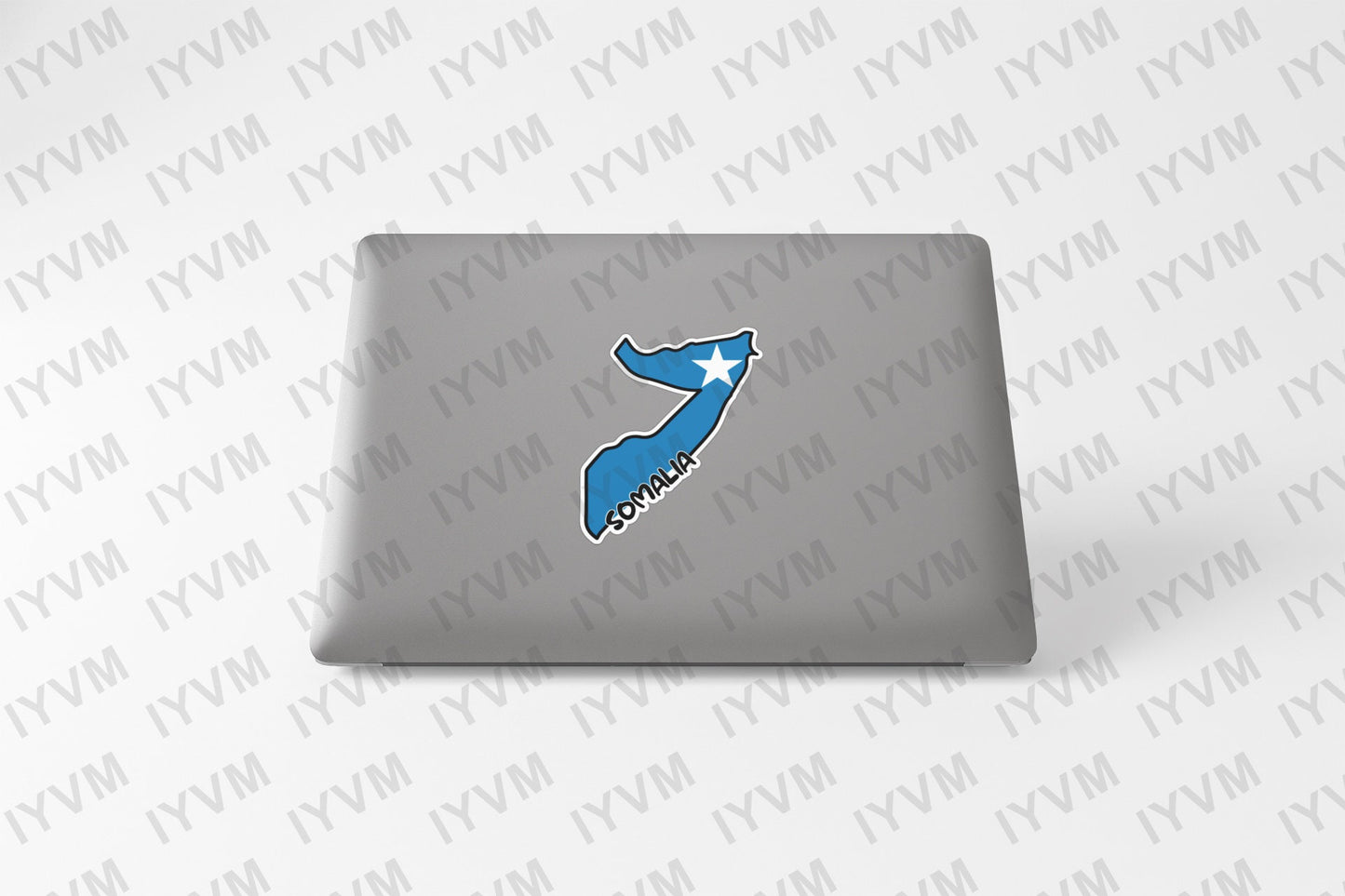 Somalia Map Flag Sticker Decal / Federal Republic of Somalia / Jamhuuriyadda Federaalka Soomaaliya / Mogadishu / Somali Somalian /