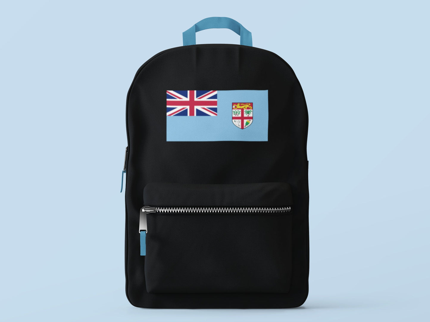 Fiji Flag Iron On Heat Transfer Vinyl HTV / Republic of Fiji / Rerevaka na Kalou ka Doka na Tui / Suva / Fijian