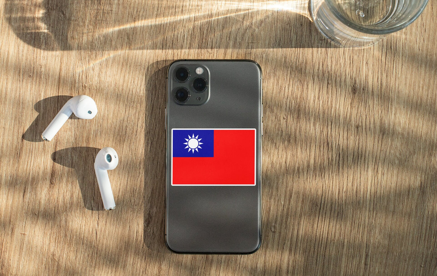 Taiwan Flag Sticker Decal
