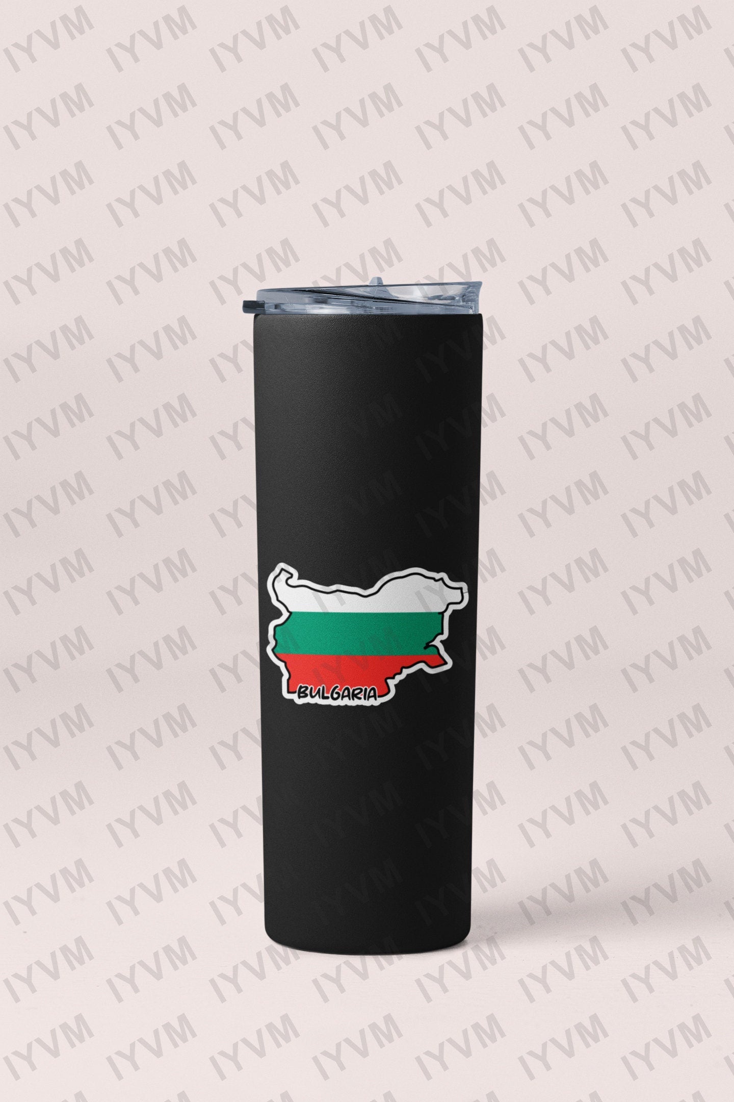 Bulgaria Map Flag Sticker Decal / Sofia / Republic of Bulgaria / Съединението прави силата / Bulgarian