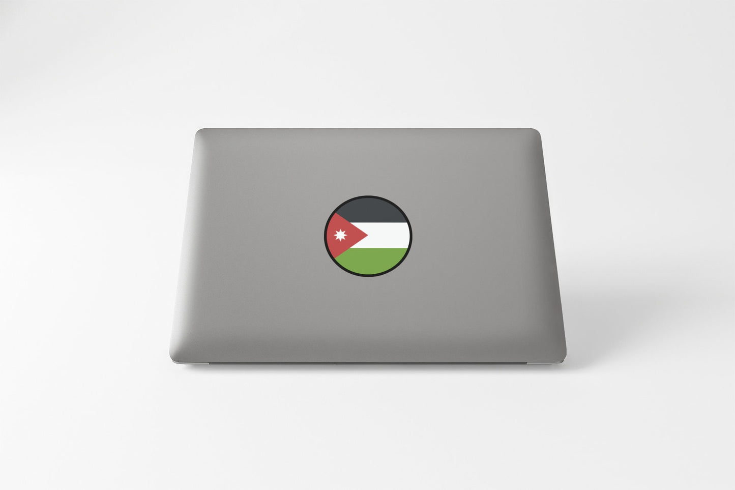 Jordan Flag Circle Sticker Decal