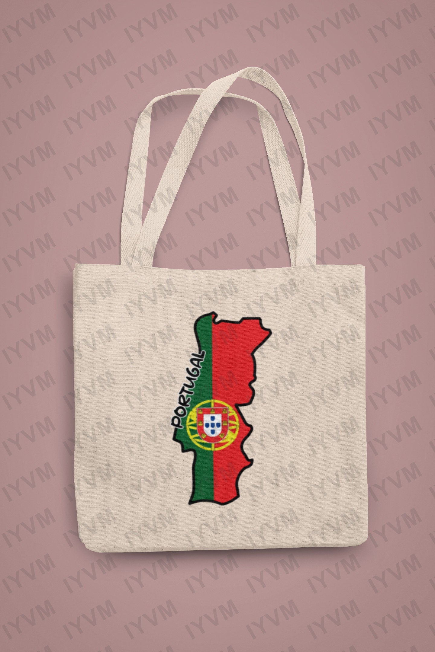 Portugal Map Iron On Heat Transfer Vinyl HTV / Portuguese Republic / Esta é a ditosa Pátria minha amada / Lisbon / Portuguese