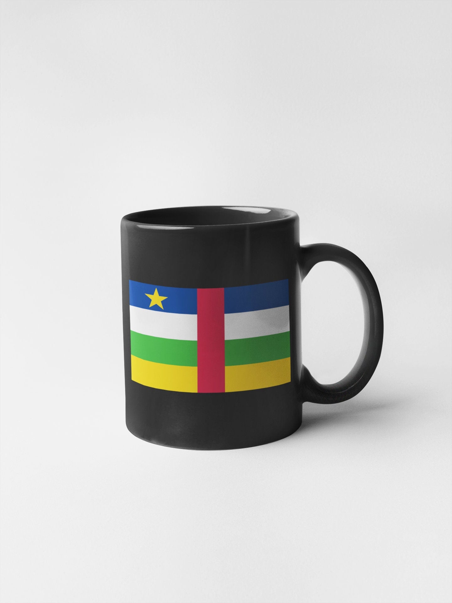 Central African Republic Flag Sticker Decal