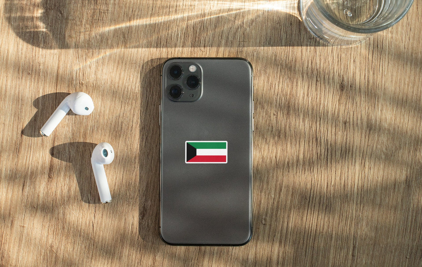 Kuwait Flag Sticker Decal / State of Kuwait / Kuwait City / Kuwaiti